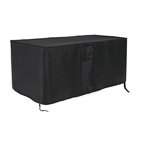 Jungda Outdoor Storage Box Cover for Keter Denali 200 Gallon Resin Large Deck Box,Waterproof Patio Storage Box Cover - 60 x 29 x 36 Inch
