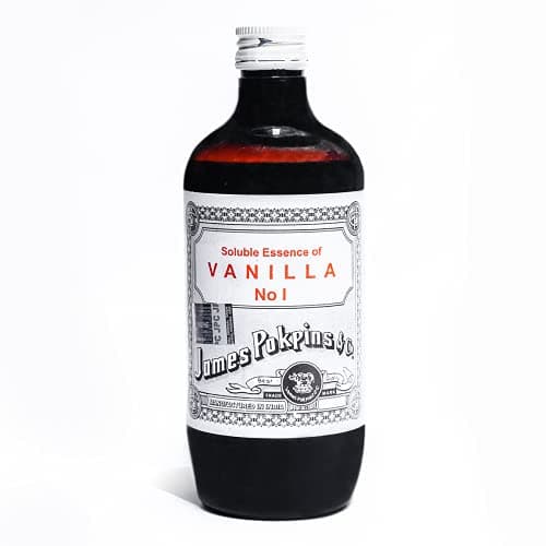 James Essence of Vanilla No. 1 | Classic Vanilla Flavoring for Baking and Desserts | Rich, Smooth, and Creamy Profile | Perfect for Cakes, Custards, Cookies, Ice Creams, and Beverages | Must-Have for Every Kitchen | Vegan | 500ml (Pack of 1)