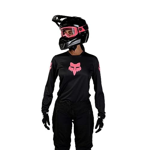 Fox Racing Womens 180 Motocross Dirt Bike Jersey BlackBlack Small