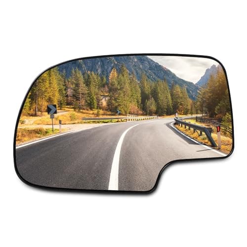 SCITOO Driver Side Mirror Glass Fit for 19992006 For Chevy Silverado Pickup 2007 For Chevy Silverado Pickup 2000 For Chevy Suburban 20012006 For GMC Yukon XL For GMC Sierra