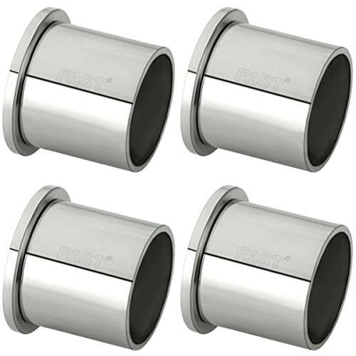 FAST SPECIAL HEAVY WALL TO WALL BRACKET FOR 1 INCH CURTAIN ROD AND WARDROBE ROD BRACKET FOR HANGING CLOTH HANGER/CURTAIN ROD COUNCIL(1 INCH OR 25MM-4PCS)
