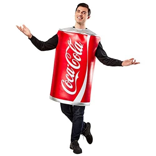 Rubies Coca-Cola: Can of Coke Costume for Adults, Unisex One Size