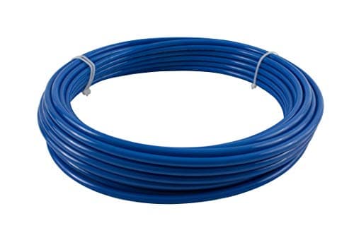 Mytee Products 12 OD x 50 Blue SAE J844 Nylon Air Brake Tubing DOT Approved Pneumatic Line Hose for Brake System