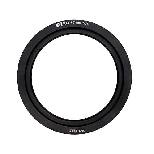 LEE Filters LEE100 FHWAAR77C Wide-Angle Adapter Ring 77mm Diameter Black Camera Accessory