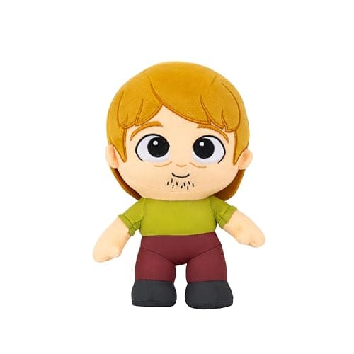 Jazwares Warner Bros ScoobyDoo 8Inch Shaggy Plush SuperSoft and Huggable Plush Toy Official Licensed Plush for All Ages