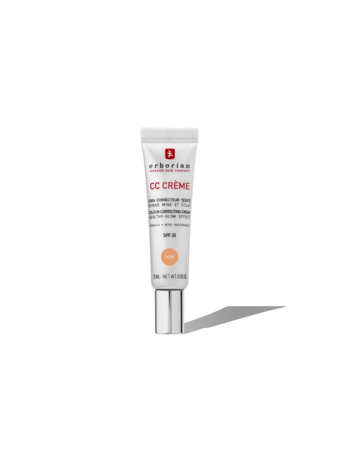 ERBORIAN CC Crème SPF30 Doré 15ml – Brightening Skin Perfector & Lightweight Coverage