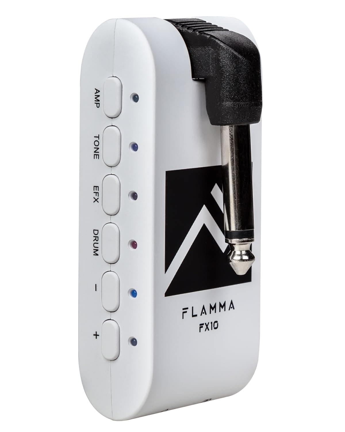 FLAMMA Guitar Headphone Amp Portable with 28 Drum Grooves 14 Built-in Effects 14 Amplifier Models 5 Tone Colors Support Bluetooth USB Audio Recording and Playback OTG Function Home Practice