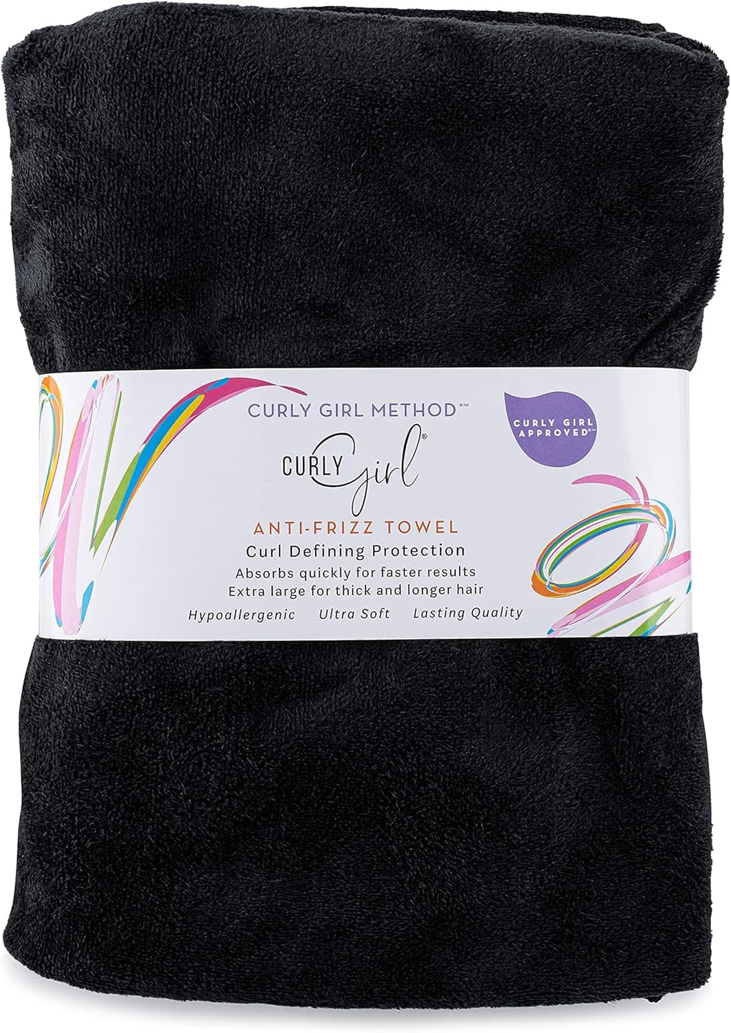 Curly Girl Towel for Women with Curls AntiFrizz Absorbent Fast Drying Curly Hair Microfiber Hair Drying Towel for Curls