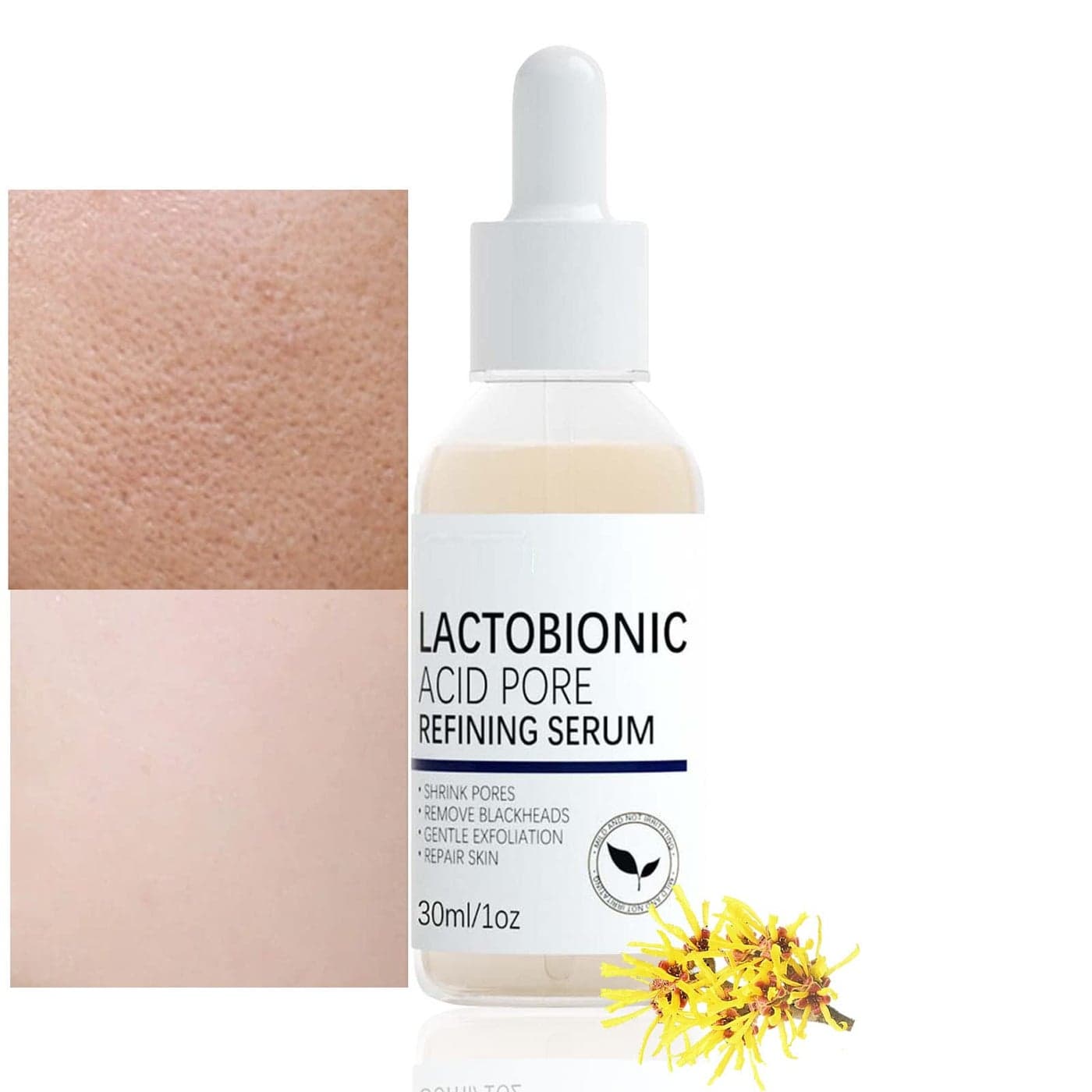 Pore Minimizer Serum for Face Pore Minimizer for Face Skin Tightening Shrinking Pores Relieving Dryness Skin Balancing and Firming Moisturizing Serum for Face Oily Skin and any types Skin 1Fl Oz