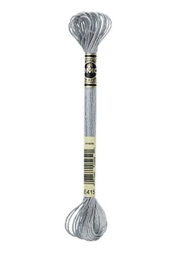 DMC Metallic Embroidery Floss 87ydsPewter