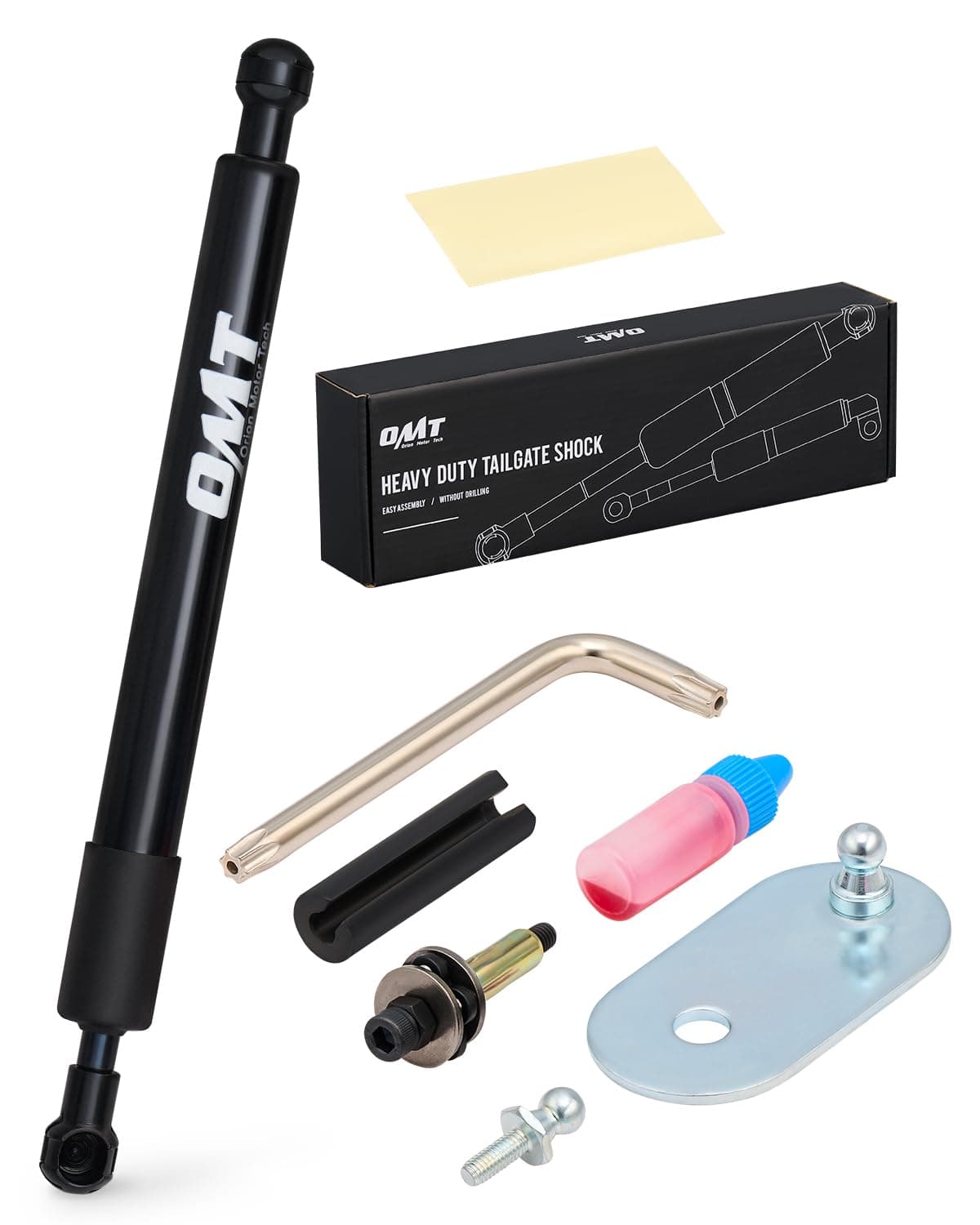 Orion Motor Tech Truck Tailgate Assist, Pickup Tailgate Lift Assist Kit Compatible with 2009 2010 2011 2012 2013 2014 2015 2016 2017 2018 2019 2020 2021 2022 2023 2024 2025 Dodge Ram 1500 2500 3500