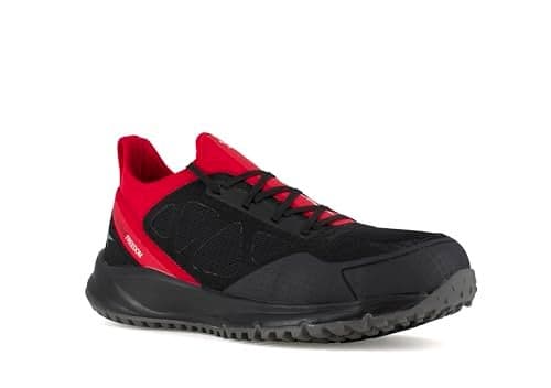 Reebok Work Men's Sublie All Terrain Work Steel Toe A Black and Red - 9 Medium