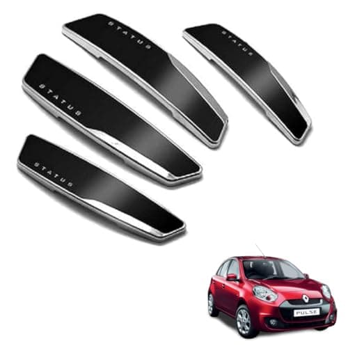 Autokaar Status Car Door Edge Guard Scratch Protector Black Universal for Renault Pulse/Kwid/Triber/Kiger/Duster