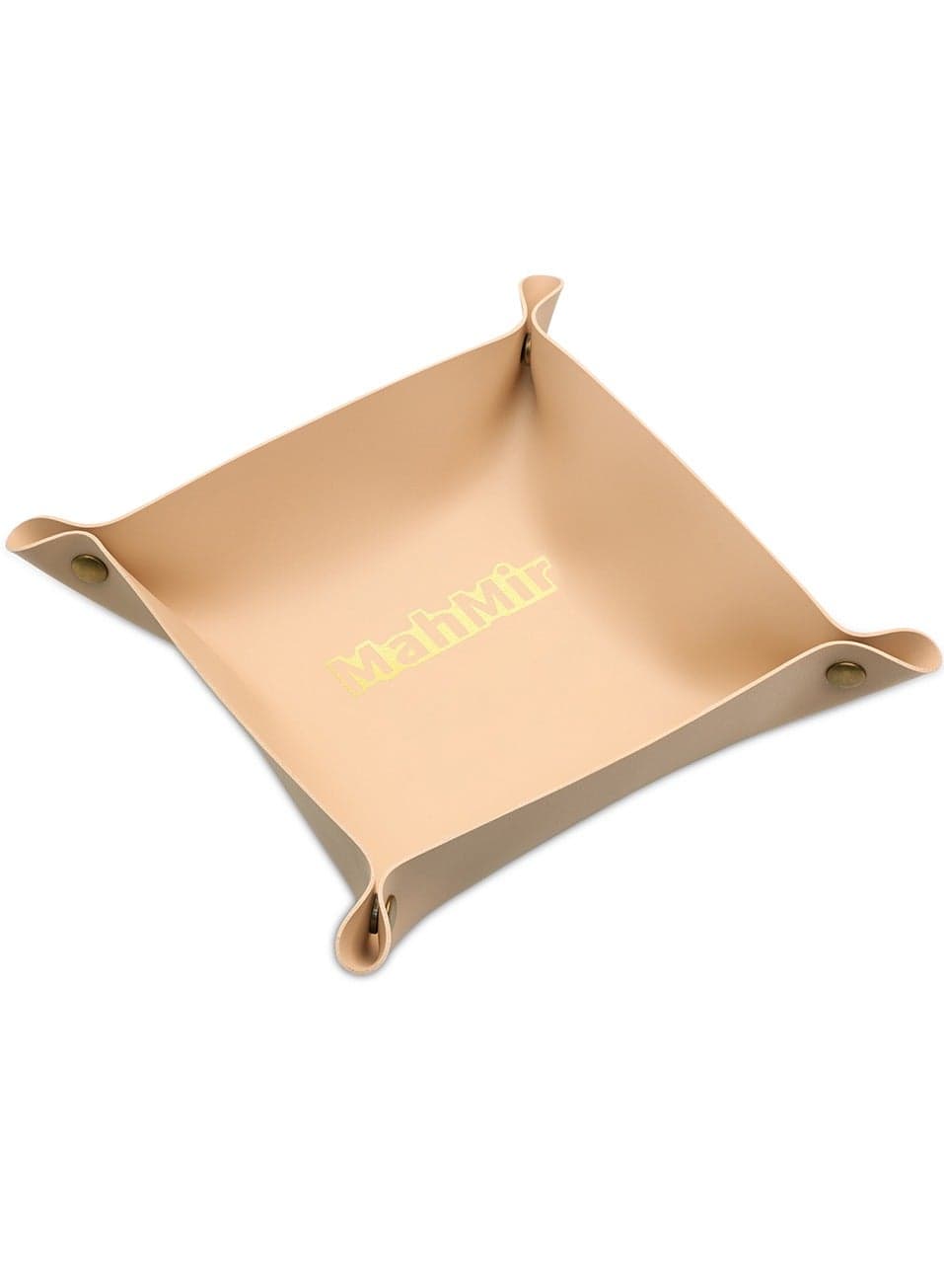 MahMir® Valet Tray - Small & Compact Catchall Tray | Desk, Bedside, Home Entrance Entryway Organizer | Valet Tray for Keys, Coins, Stationary, Jewelry ( Hazelnut beige )