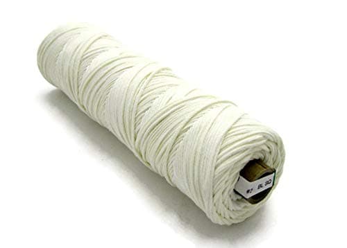 350 Foot Spool - #2 Cotton Square Braid Candle Wick - 100% Cotton Candle Wick - Unprimed and Lead-Free - Made in The USA