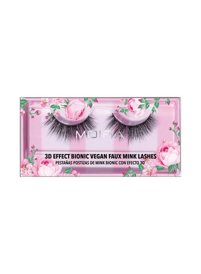 3D Effect Bionic Vegan Faux Mink Lashes (015, Breeze)