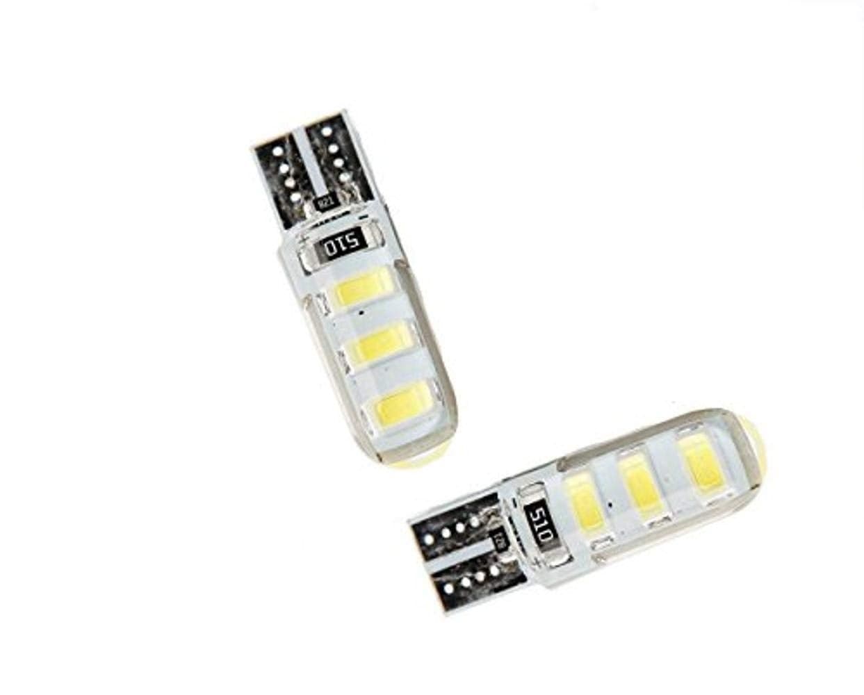 AOWbikes 6 SMD (Blue) Gel LED AOWbikesrking Bulb Pilot Light/License Plate car Lights For Maruti Suzuki Swift Dzire (AOWbikesir/12V)