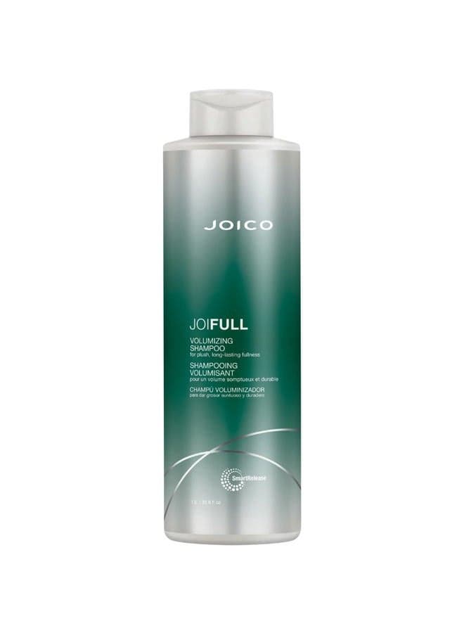 JoiFULL Volumizing Shampoo | For Fine, Thin Hair | Add Instant Body | Long-Lasting Fullness | For Thicker Bouncier Hair | Boost Shine | With Lotus Flower & Bamboo Extract | 33.8 Fl Oz