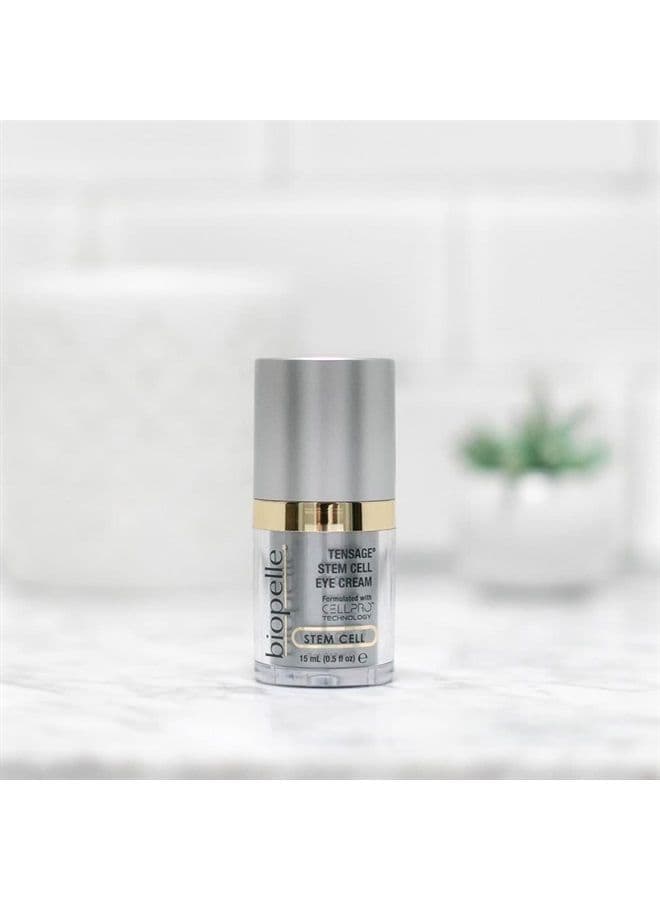Biopelle Tensage Stem Cell Eye Cream, Under-Eye Cream with Cell-Pro Technology, 0.5 Oz