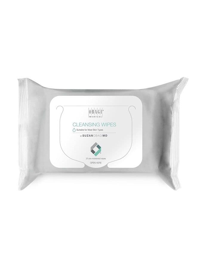 On the Go Cleansing and Makeup Removing Wipes, 25 count