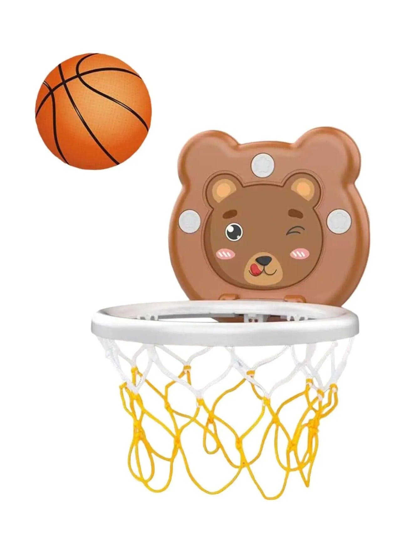 Kids Cartoon Mini Basketball Hoop Set Indoor Inflatable Hoop Fitness Toy with Hanging Game for Home Gym Kids Fitness Gift Best Selling Basketball Hoop for Kids Room