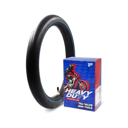 7010017 25027517 Heavy Duty Inner Tube 2mm Reinforced Butyl TR4 Valve Fits Honda CRF125150 CR85 Suzuki DRZ125RM85 Kawasaki KX85KLX140 Yamaha TTR125YZ85 Baja Coolster TaoTao