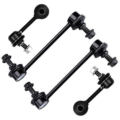 SCITOO 4pcs Suspension Kit Front Rear Sway Bar Link Fit 2010-2012 For Ford Fusion 2009-2012 For Lincoln MKZ 2010-2011 For Mercury Milan