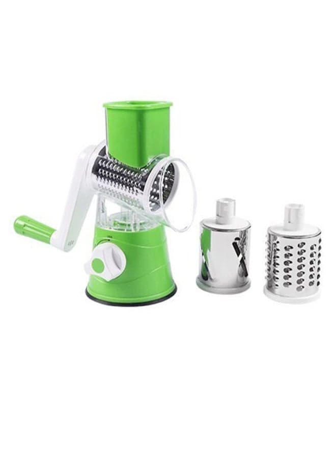 Round Mandolin Vegetable Cutter Green