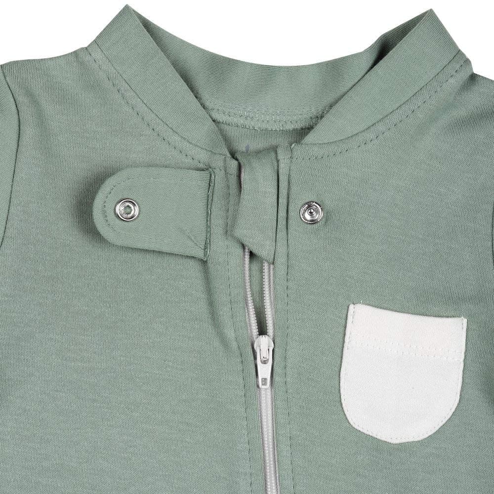 Itsyboo by Waterlemons FOOTSIE SAGE GREEN