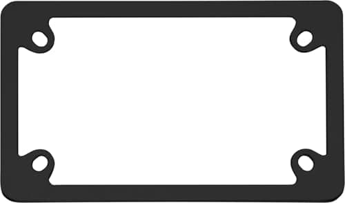 Cruiser Accessories 77050 MC Neo Motorcycle License Plate Frame Black