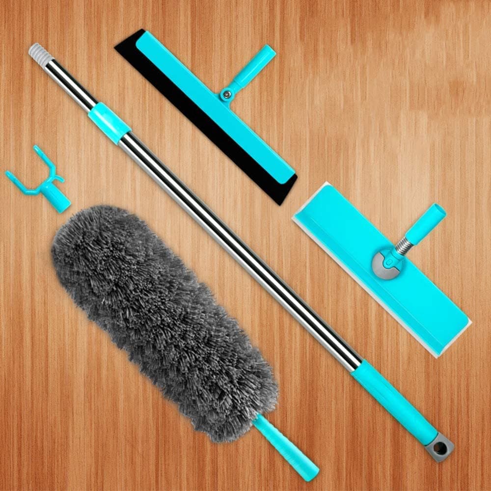 Detachable Clean Dust Brush for Deoxys Cleaning Interior Roof Spider Net Ceiling Fan Car Dust Collector 155cm Telescopic Rod