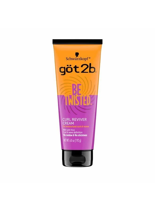 Got2b Be Twisted Curl Reviver Cream, 6.8 Ounce (Pack of 1)
