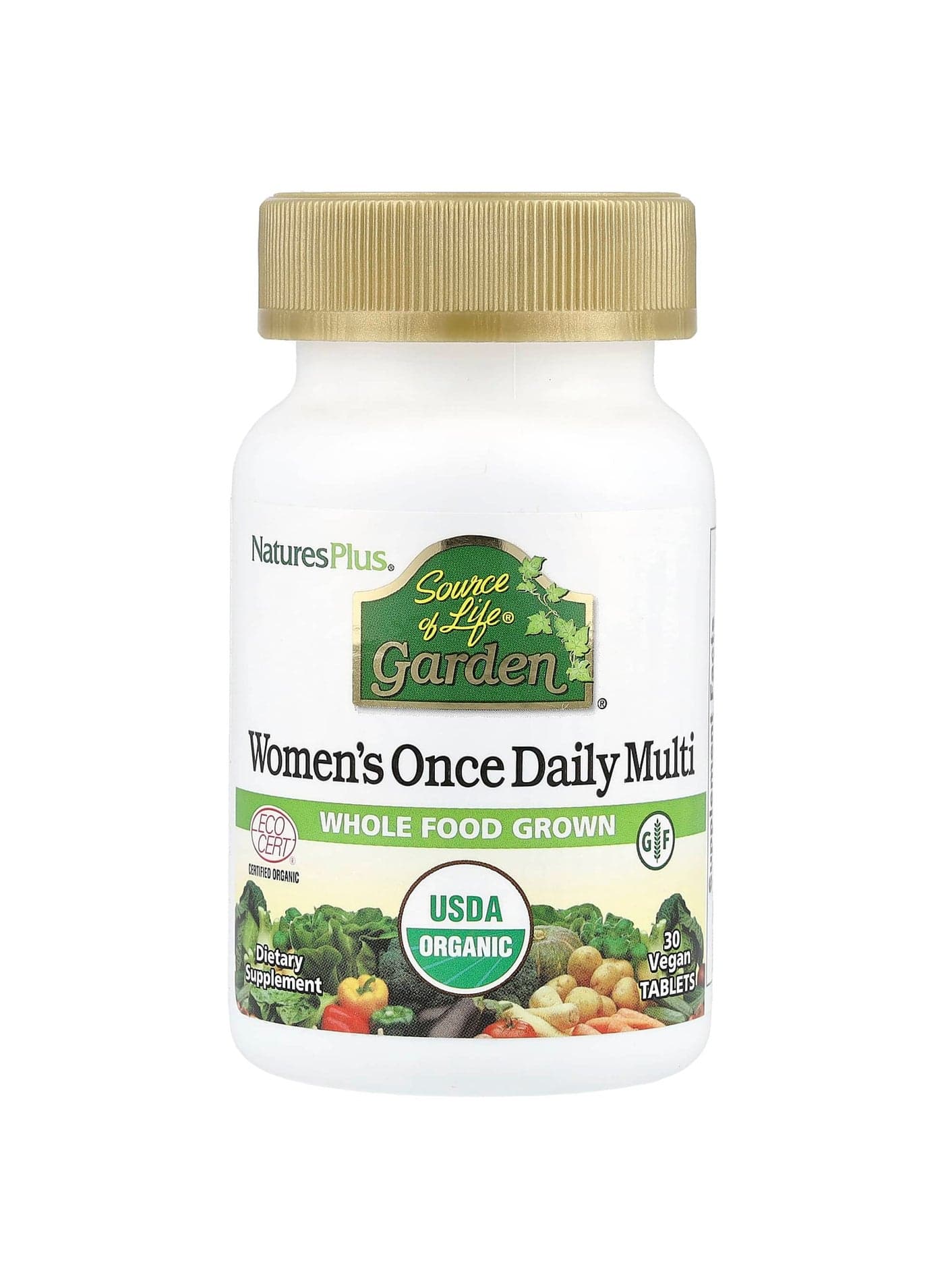 Source of Life Garden, Women's Once Daily Multi, 30 Vegan Tablets