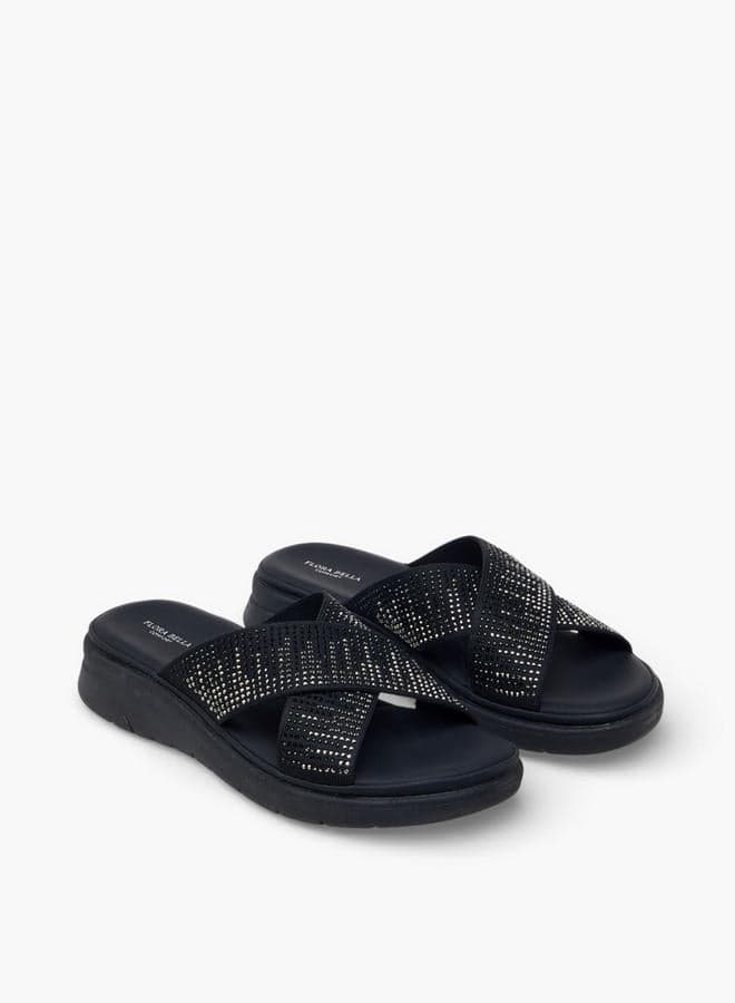 Flora Bella Women Embellished Comfort Sandals — 39