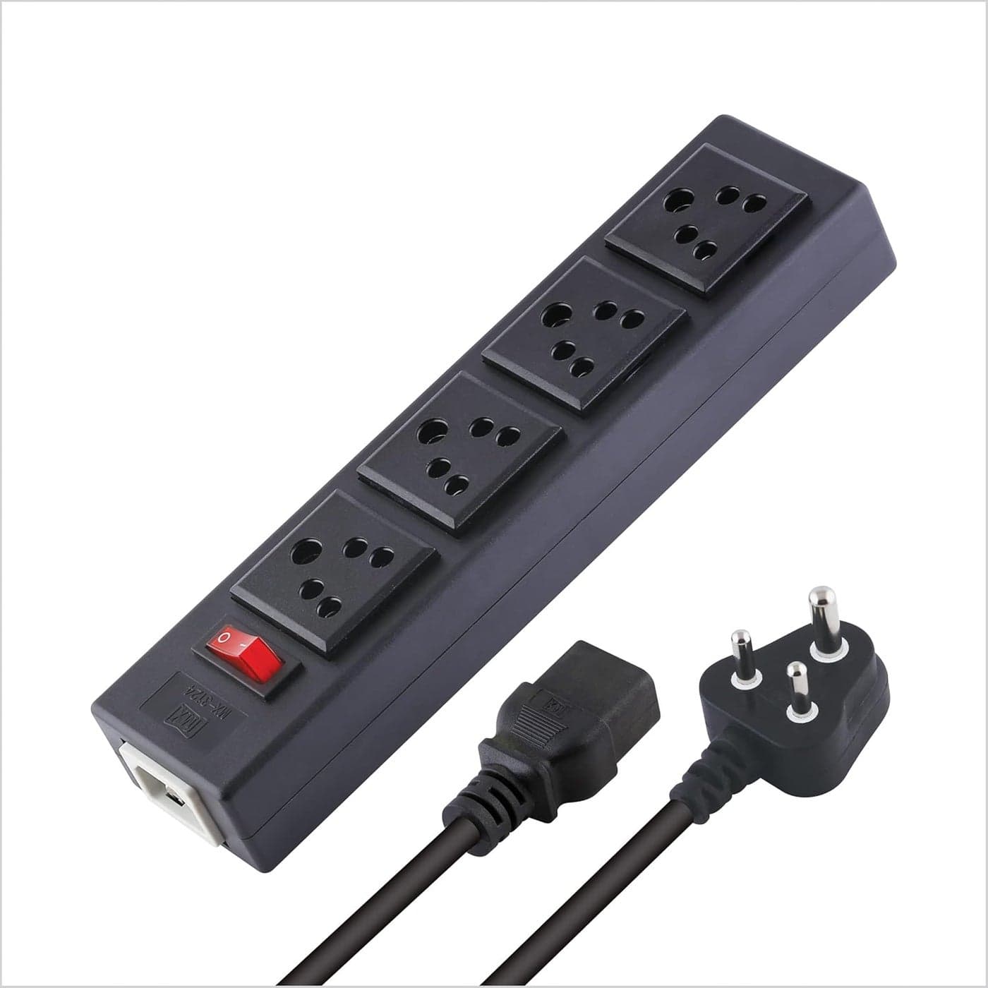 MX Extension Board 4 Outlet Indian Socket 1500W 5 AMP Socket with Power Cord 15 Mtr Cord
