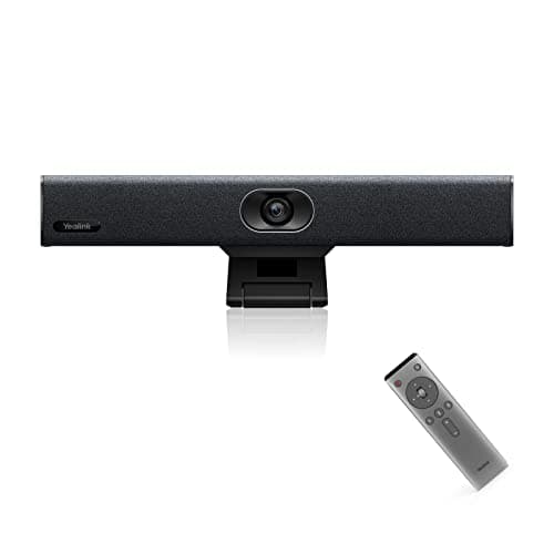 Yealink 4K USB Video Conference Camera 120 Wide Angle Microphone Speaker Auto Framing for PC Meetings Microsoft Teams Zoom