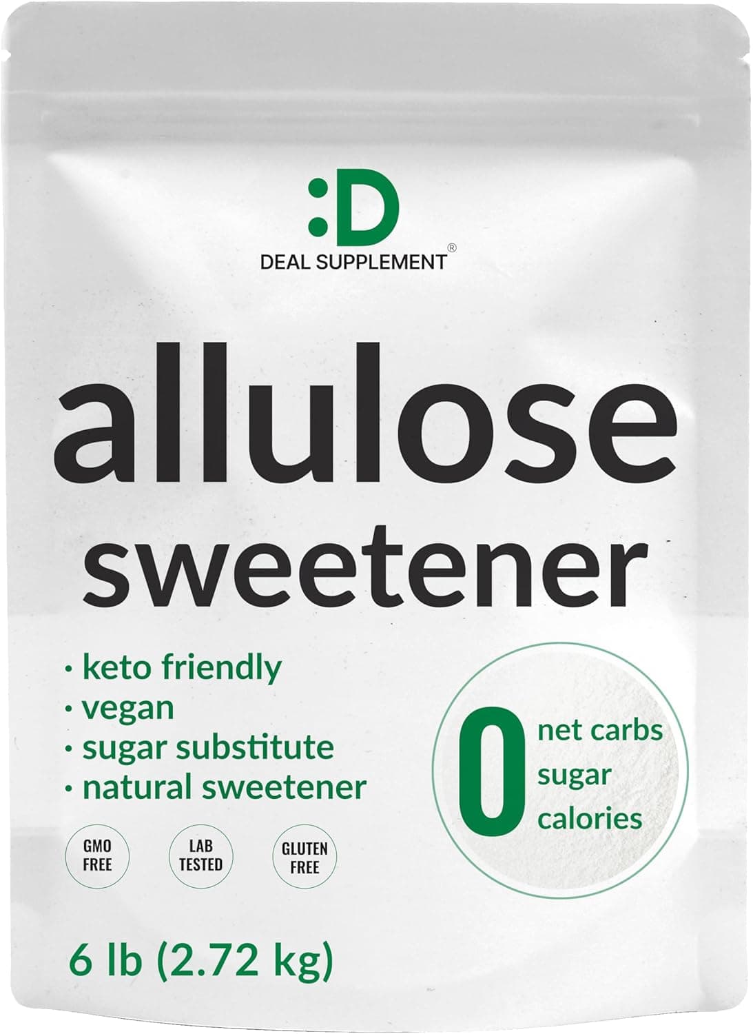 Allulose Sweetener 6 Pounds - Natural Sugar Substitute
