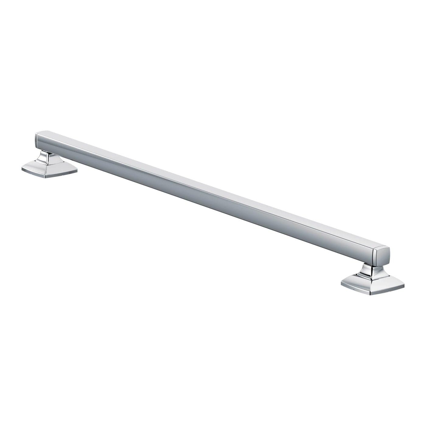 Moen YG5124CH Bathroom Safety 24Inch Stainless Steel Transitional Bathroom Grab Bar Chrome