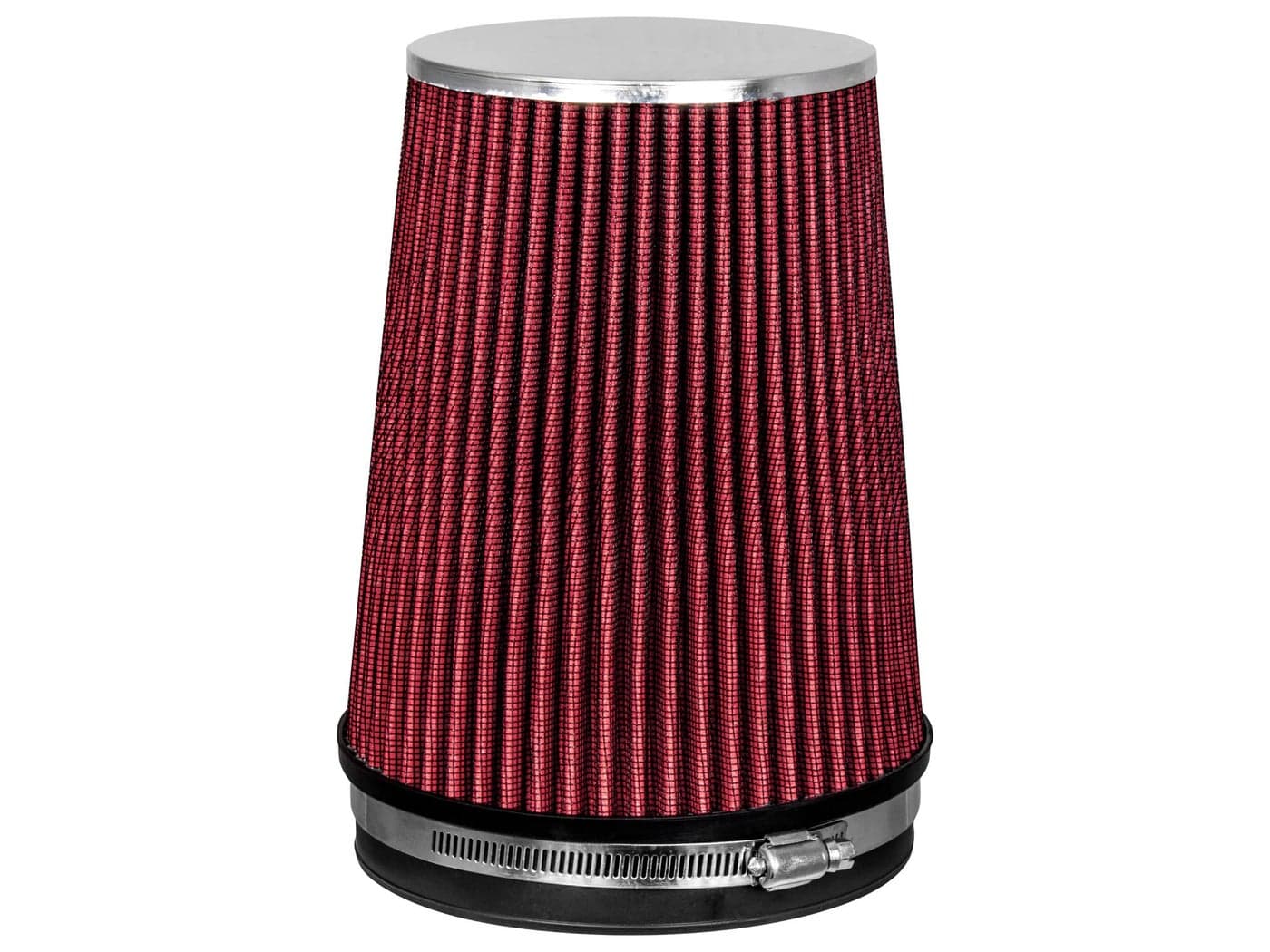 RED 6 152 mm Inlet Truck Cold Air Cone Replacement Performance Washable ClampOn Dry Air Filter 8 Tall