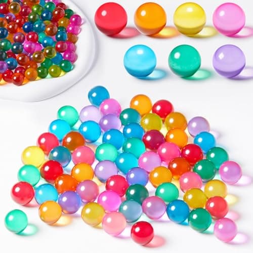 Sotiff 1000 Pieces Marbles Bulk Cats Eyes Glass Marbles Color Mixing 055 Inch Solid Round Glass Marble for Kids Slingshot DIY Home Decoration Chinese Checkers Game Bright