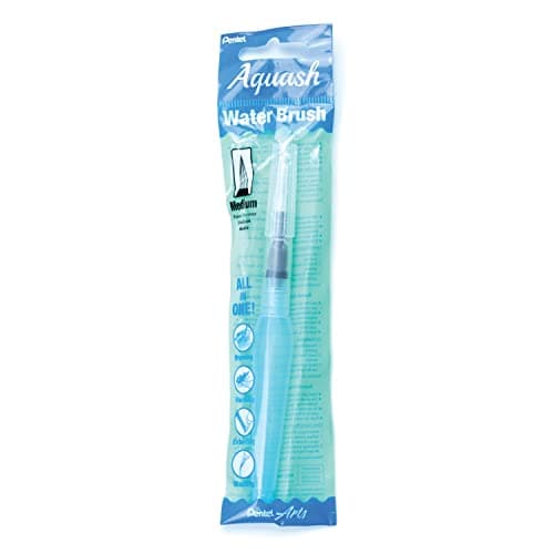 Pentel Japan Aquash Waterbrush Water Brush Pen Medium