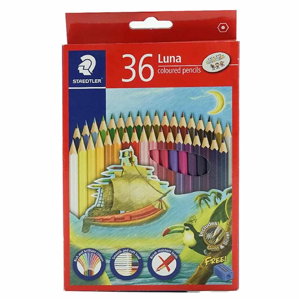 Staedtler Luna Color Pencils with sharpener - 36 pencils