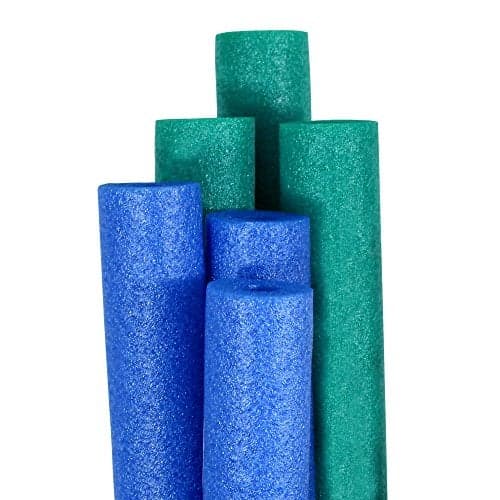 Robelle 6Pack Blue and Teal Pool Noodles Jumbo Made in Canada