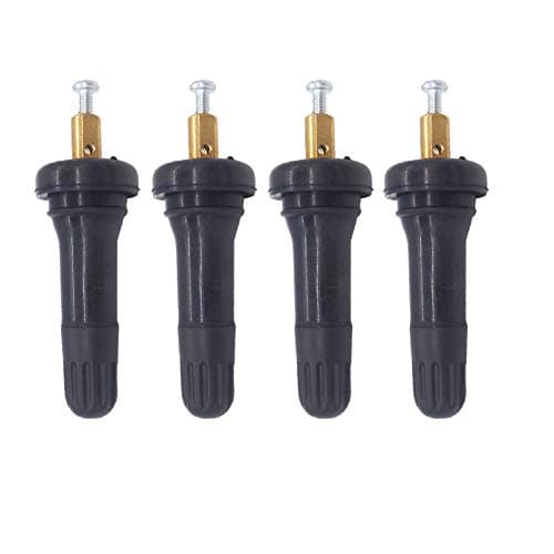 JESBEN 4pcs TPMS Replacement Stem Tire Pressure Sensor Rubber Value Stem Replacement for Snap-in Cadillac Chevrolet Buick 20008 20018 VS950 VS-950