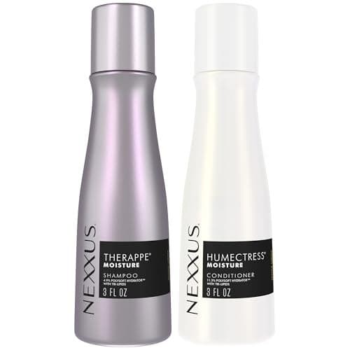 Nexxus Therappe Shampoo and Humectress Conditioner TravelSize Ultimate Moisture for Dry Hair with Elastin Protein and Green Caviar 3 Oz Ea