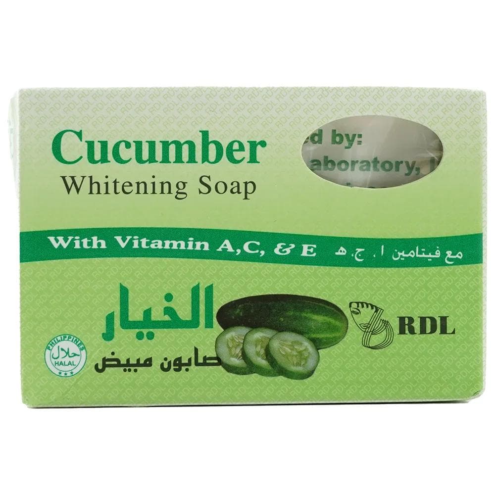 RDL Cucumber Whitening Soap with Vitamin A, C & E- 135gms