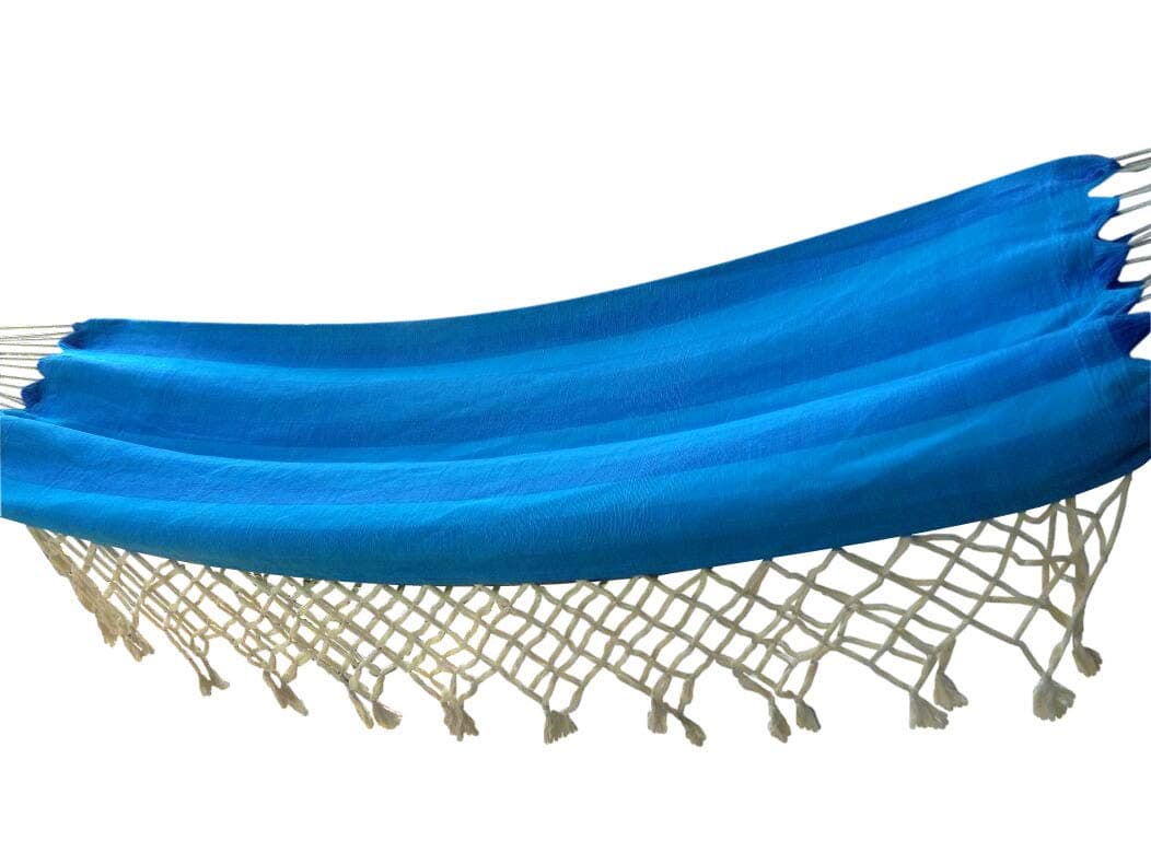 Hangit Cotton Hammock Ocean Blue 320 Centimeters