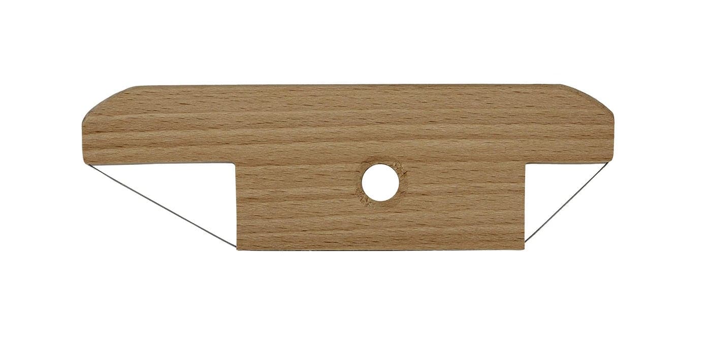 Creative Hobbies Wood and Wire Bevel Cutter Clay Trimming Tool for Pottery, Ceramics and Sculpting