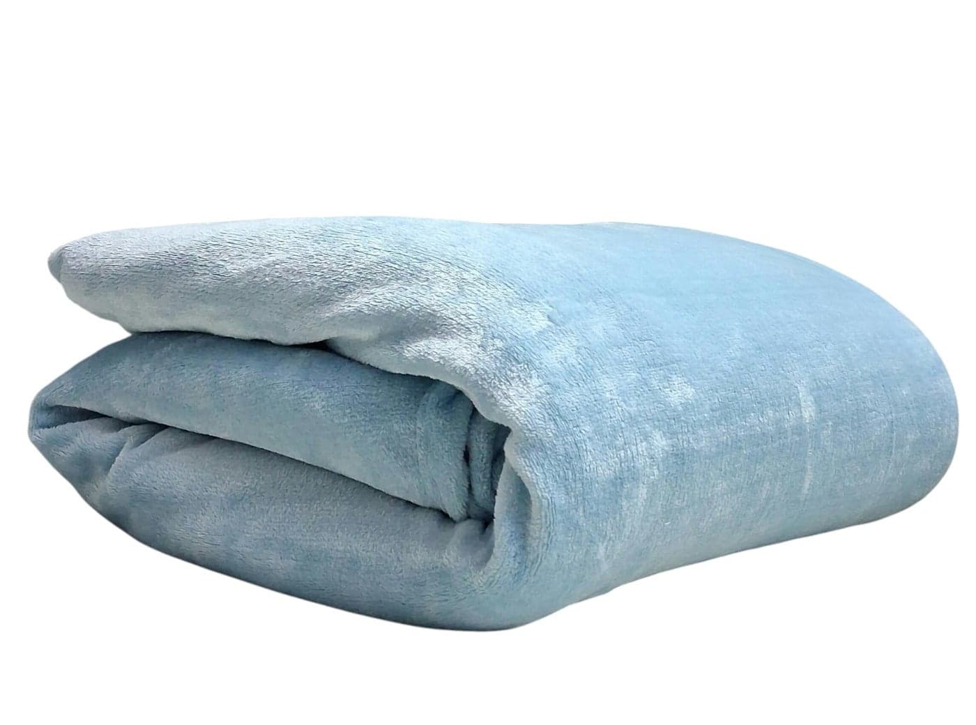 CHANDRAVATI Premium Plush Solid Summer Single Bed Dohar/Ac Blanket | 200 GSM Reversible Lightweight Cozy Soft for Single Bed, Sofa, Couch, Travel & Camping || (Sky Blue, Single)