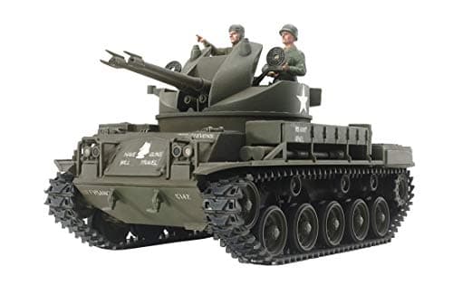 Tamiya 300035161 Military 135 US Flak Tank M42 Duster Faithful Replica Model Building Plastic Kit Crafts Hobby Gluing Plastic Kit Assembly Unpainted